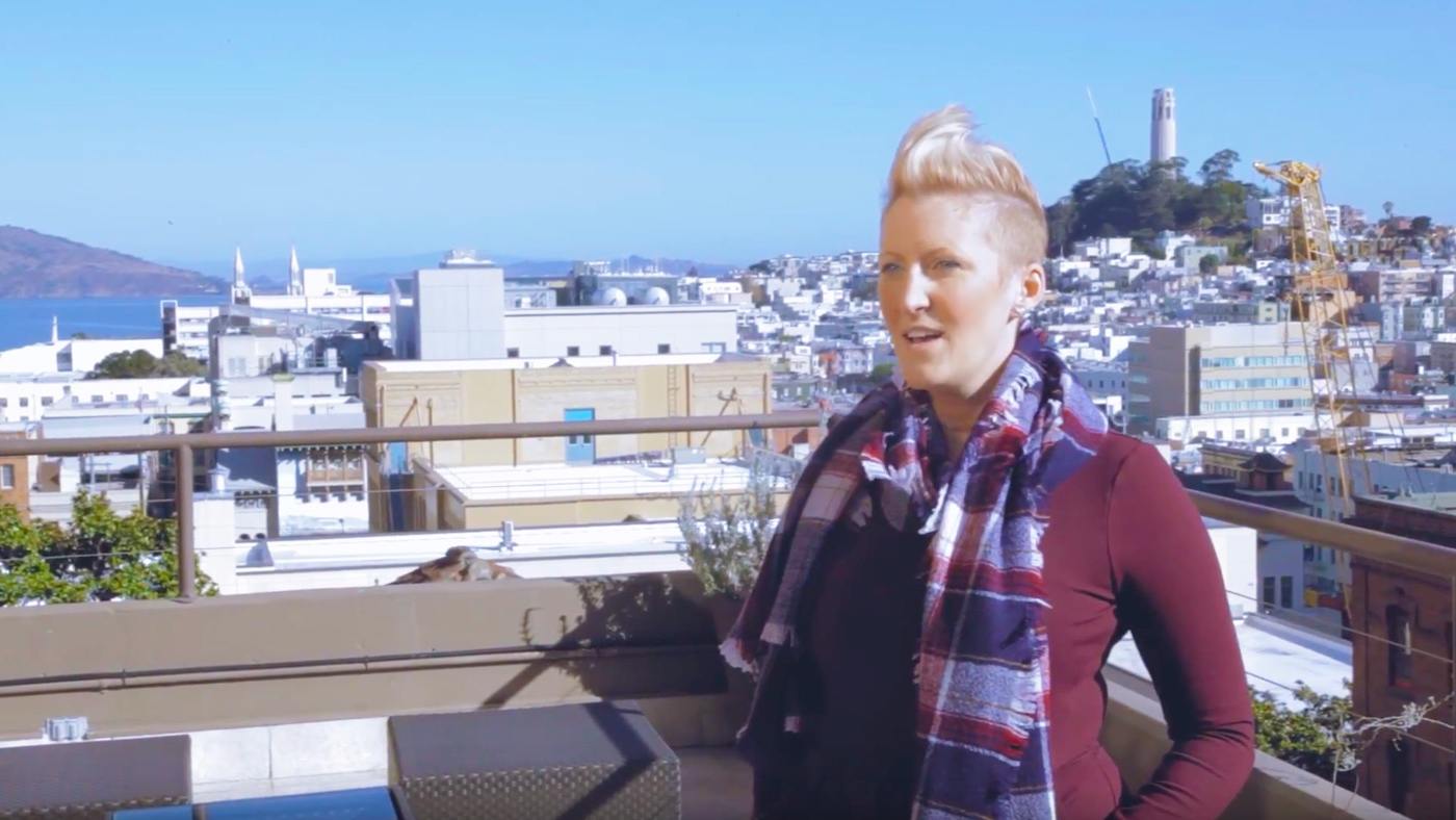 Rocket Fiber team member in the customer story video
