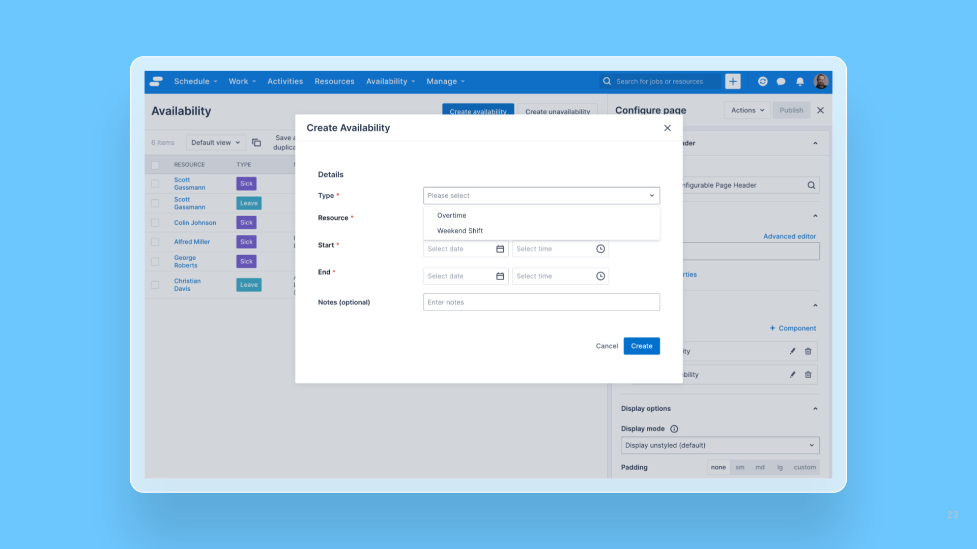 Dependent picklists now available in Page Builder | Skedulo